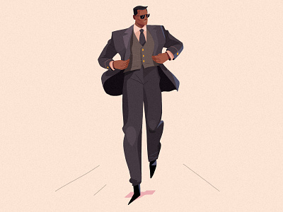 Monday 2d art business character character design clean clothes concept art costume design director dribbble editorial fashion illustration men men fashion vector vera dementchouk work