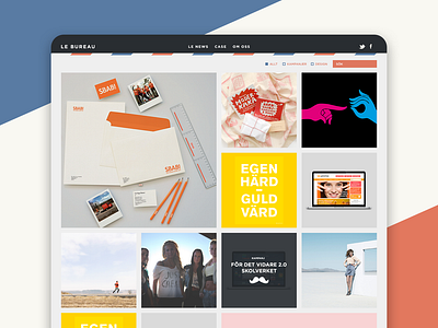 Agency Le Bureau showcase site