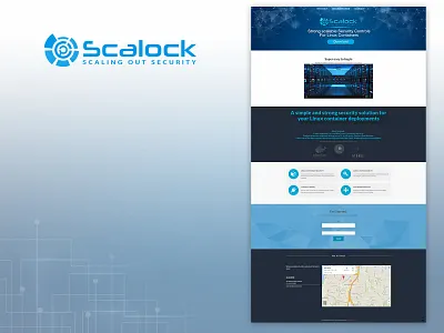 Scalock Website logodesign webdeisgn
