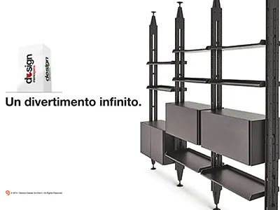 Design memo game black design libreria modulare penisola raffinata ripiani scaffale semplice simple
