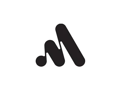 M mark branding brandmark clean concept design identity logo m mark minimal type typography vector