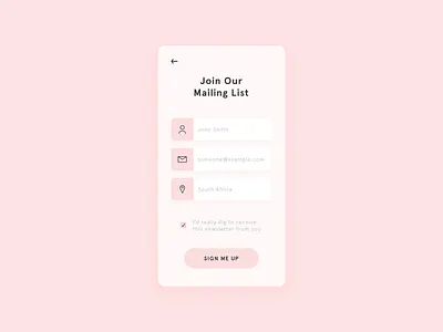 Daily UI 001 app branding daily ui challenge dailyui design form mobile sign up ui ux web