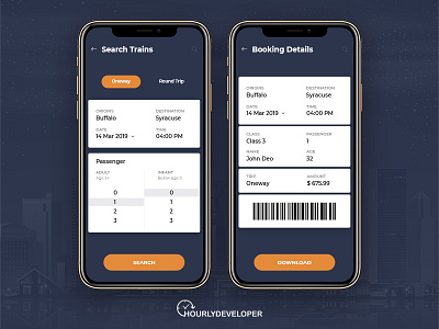 Train Ticket Booking androidapp app concept apple design designer digital mobileapp railticket railway tech techworld ticket app ticketapp ticketbooking ticketoffer tickets ui ux ux design viral viraltech