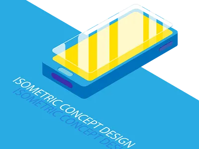Isometric Concept Design design illustration product design ui user interface ux web design