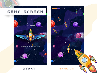 Game App Redesign app game animation game app redsign