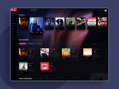 Smart TV UI smart app smart tv tv app tv design tv ui ui desgin ux design
