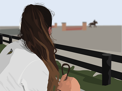 3. Show Daze art digital art digital illustration graphic design horse horse show illustration