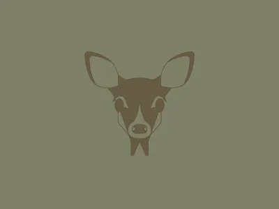 Doe-Eyed animal deer doe illustration