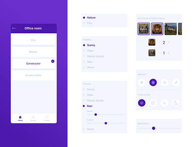 Shot 2 app concept design kit mobile ui ux