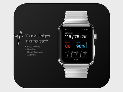 Vital Signs app design health health app health care ui user center design userexperience userinterfacedesign ux