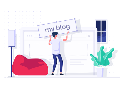 My Blog blog illustation