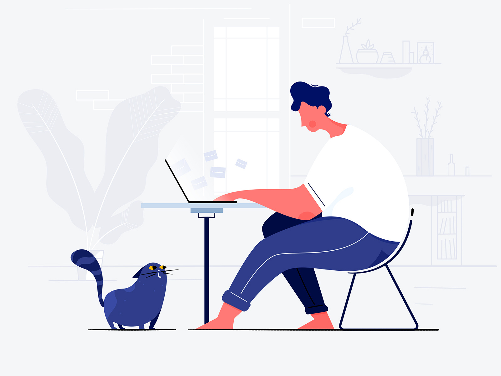 Example of Website Illustration