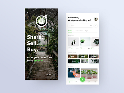 O2. Buy. Sell. Share Plants. app branding design designer graphic icon illustration illustrator lettering minimal plants sketch type typography ui uidesign ux uxdesign vector web