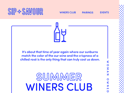 Wine Club Email Design branding design email design flat identity lettering logo marketing campaign minimal type vector wine branding