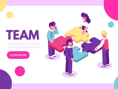 Cooperation concept business people character chatting collaboration communication cooperation design employee flat idea illustration isometric office partnership people puzzle team teamwork time management vector