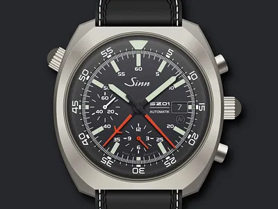 Sinn 140 St Watch Illustration icon illustration sinn sketch sketchapp vector watch