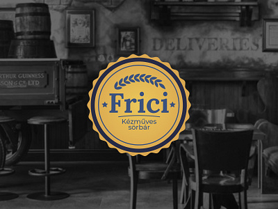 Frici Craft Beer Bar bar beer branding design graphic logo logodesign