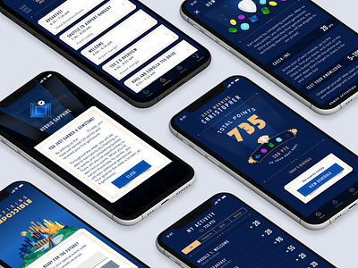 iOS Event App activity dashboard event event app gems gemstones ios leaders login sapphire schedule ui ux
