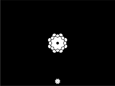 Bicycle Gear bicycle bike black daily design dlc graphic icon logo minimal white