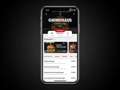 Food Delivery App app deliveroo delivery delivery app design food food app food delivery food delivery app iphone iphone x mobile ui ux