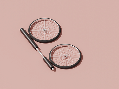 36 days of type - B 36daysoftype 3d alphabet b b3d blender3d challenge illustration letter type