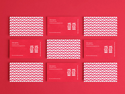 NossaBossa identity brand identity logo red rio de janeiro