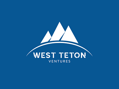 West Teton Venture branding design icon identity lettering logo typography vector