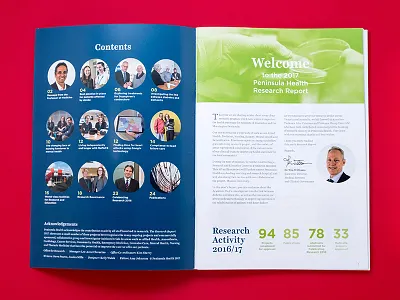 Research Report design editorial design typography