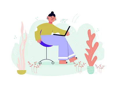 Digital Illustration Practice 02 flat design graphic illustration