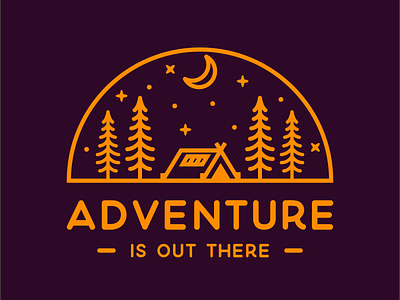 adventure camp adventure branding camp design discover discovering discovery earth explore flat future illustration logo mountain nature shirt shirt design shirtdesign star tree