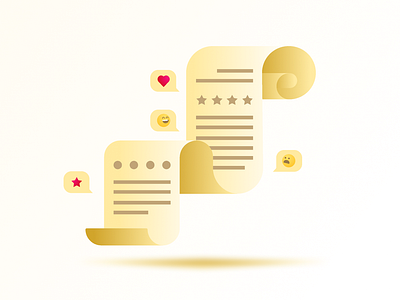 Feedback illustration v. 2.0 design emoji feedback figma gradient illustration rating ui