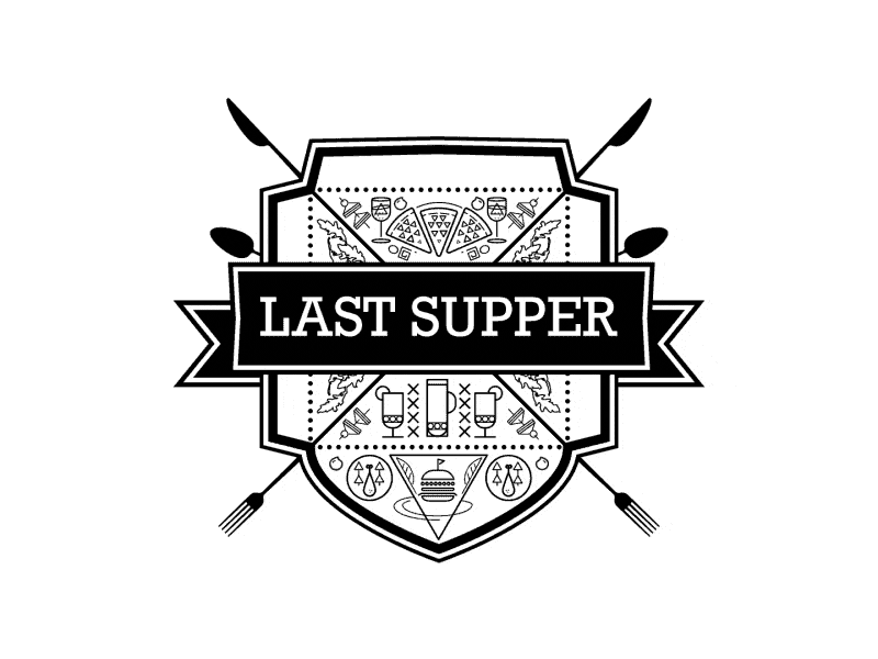 Responsive Logo System for local restaurant chain animation brand branding crest logo design icon animation icon artwork illustration logo logo system medieval responsive branding responsive design responsive logo system vector