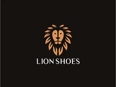 Lion Shoes abstract animal creative design footwear lion head lion logo logo logotype shoes
