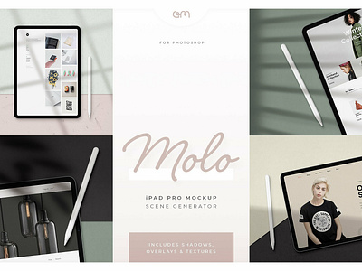 Am Studio Molo Ipad Pro branding design device mockup flatlay mock ups mockup mockup creator mockupdesign portafolio presentation design psd scene creator shadows