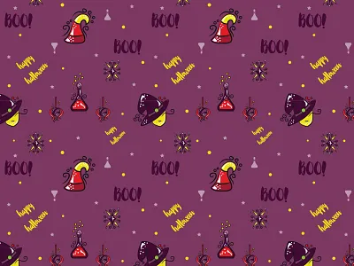 Halloween Pattern halloween illustration pattern seamless pattern vector
