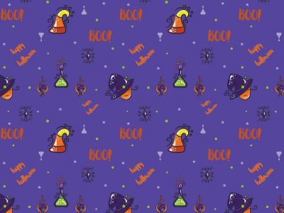 Halloween Pattern 2 halloween illustration pattern seamless pattern vector