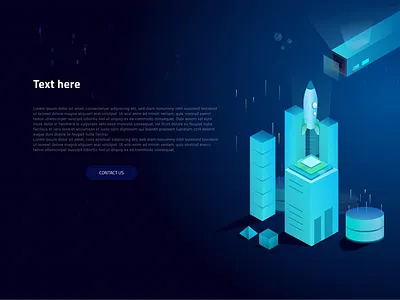 Technical issues page illustraion isometric isometric art isometry landing landingpage ui web
