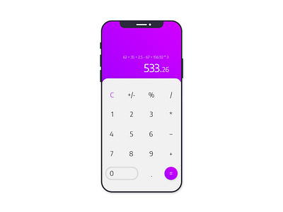 Daily UI - Day 4: Calculator calculator dailyui ui