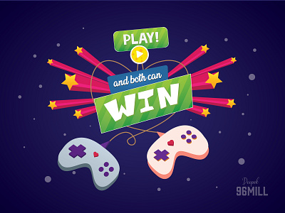 Just Play & Win coimbatore decorative deepak 96mill dharmapuri illustrator game hand crafted hand written handlettering illustration illustrative lettering indian designer lettering lettering art lettering artist love love game type typo art typogaphy typografi