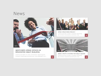Daily Ui 094 News black dailyui dailyui 094 editorial news now red redesign ui website