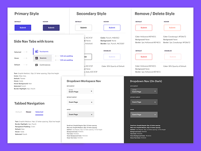 SUI Updates for Splash pt. 2 component library design guidelines design system