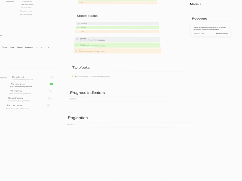 Design System for itison design patterns system ui web