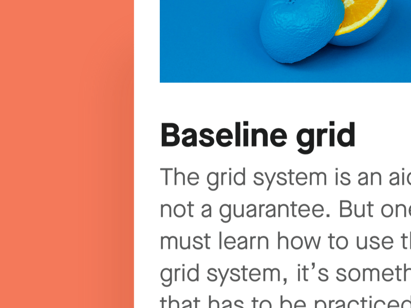 Rhythm in the Grid baseline grid design design system grid interaction design interface rhythm typography ui ui ux vertical rhythm