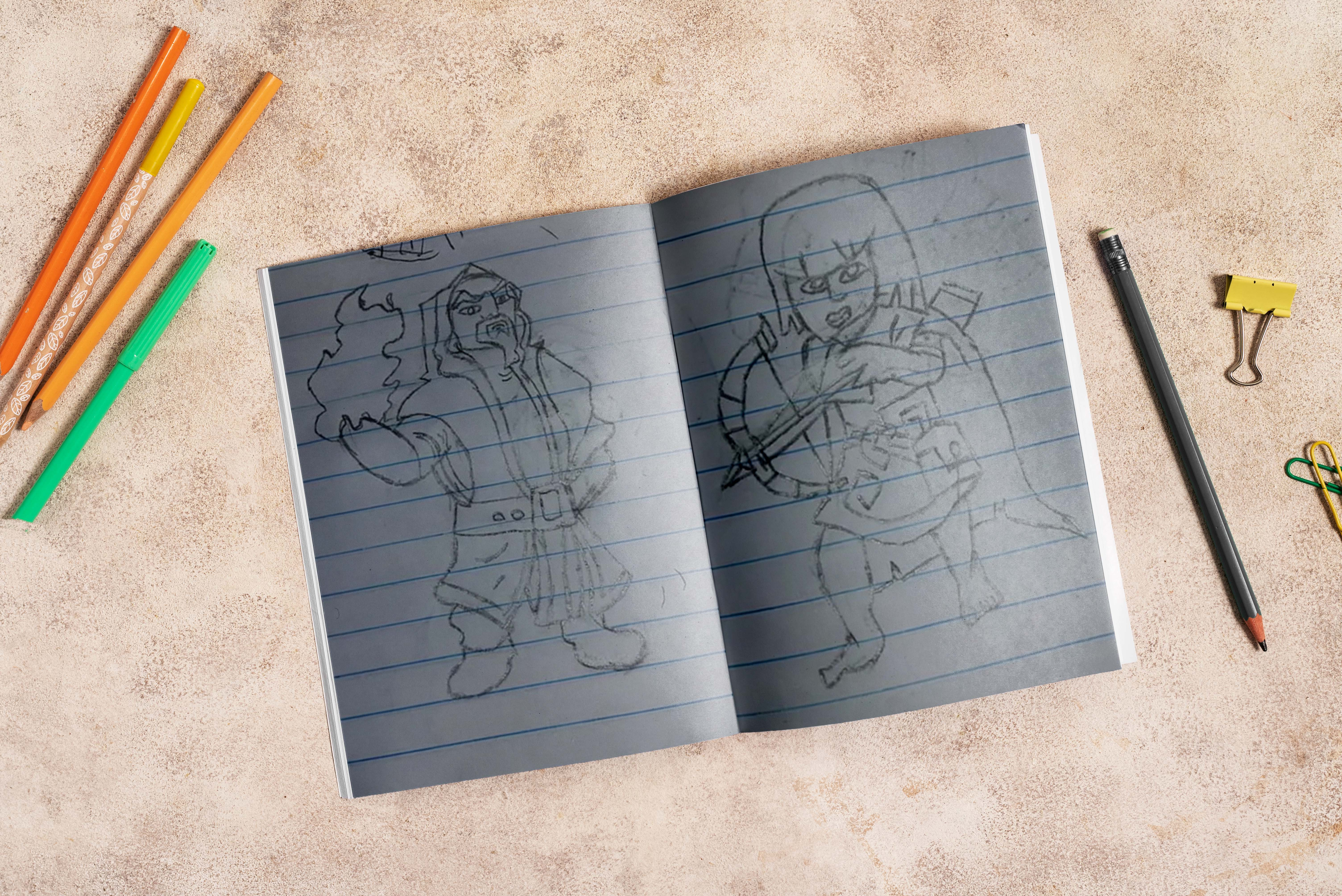 Random COC Troops Sketch archer artandgaming artinspiration boredomart clashofclans coc cocart coctroops digitalwarrior drawing funsketch gamingsketch handdrawn pencilsketch quicksketch sketchart wizard