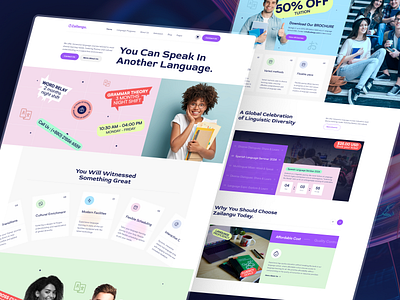 ZaiLangu – Language Learning Website elearningwebsitedesign figma design landingpage languagelearningwebsite learningwebsitetemplate minimaldesign nocodedevelopment onlinecoursewebsitedesign responsivedesign template design uiuxdesign webdesign webdevolopment webflow webflowtemplate website concept website templates websitedesign websites websitetemplateservice