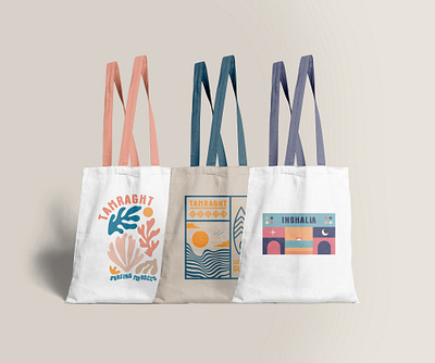 Tote Bag | Surf shop design inshalla morocco shop surf surfing tamraght tote bag tote bag design