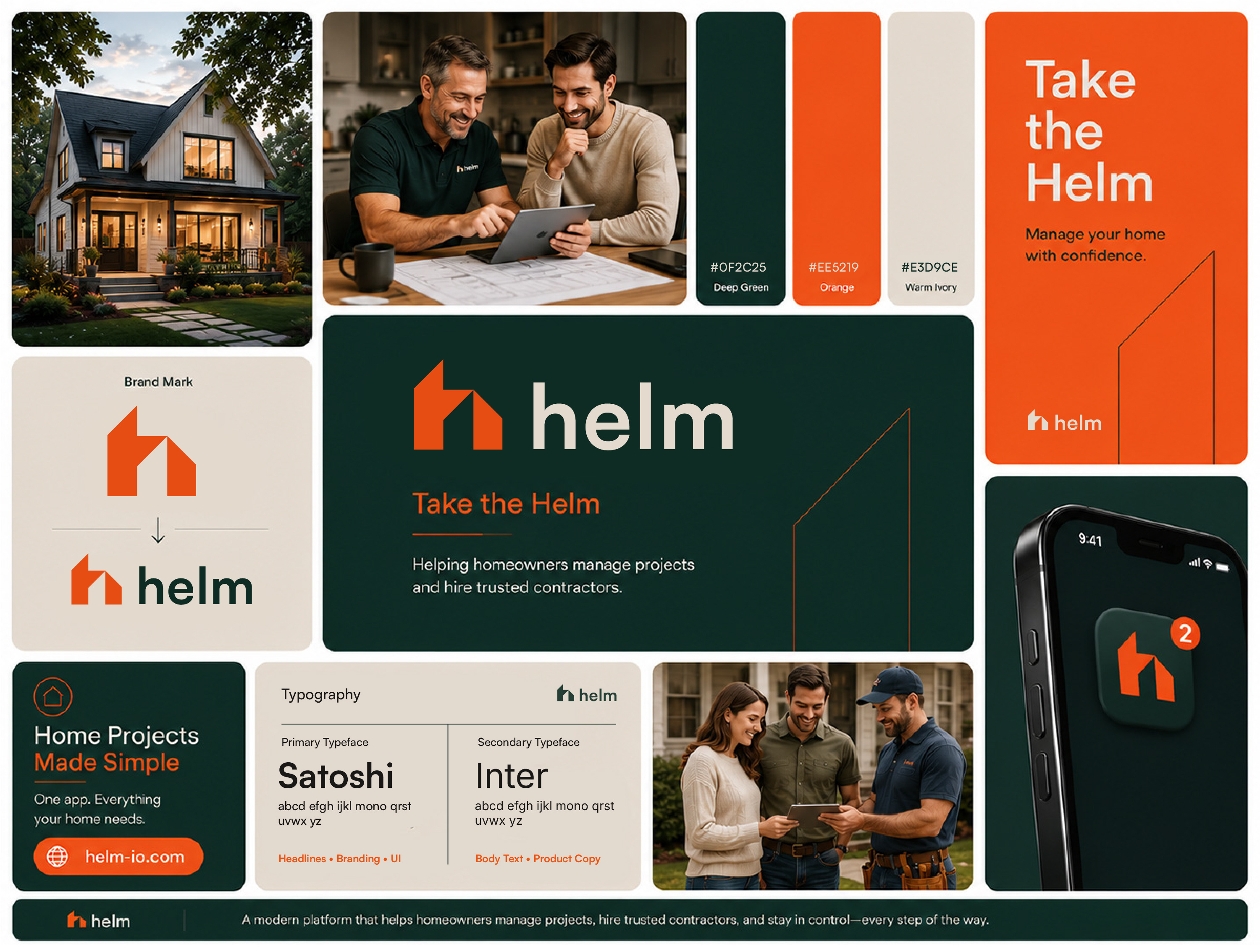 Helm – Modern Real Estate Branding & Logo Design architecture brand identity branding brandmark graphic design h home logo logo logo design logo for sale modern home development logo real estate logo for sale unused property branding