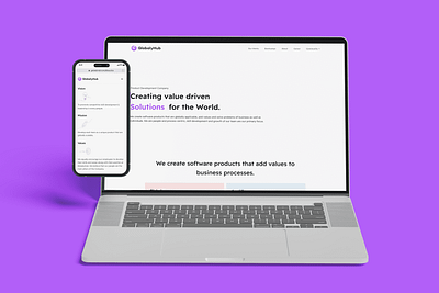 GlobalyHub - Company Website brandidentity companywebsite corporatewebsite designthinking digitalproducts figmadesign moderndesign productdevelopment responsivedesign softwaresolutions techcompany techstartup uidesign uiux userexperience uxdesign webdesign webflow websitebuilder websitedevelopment