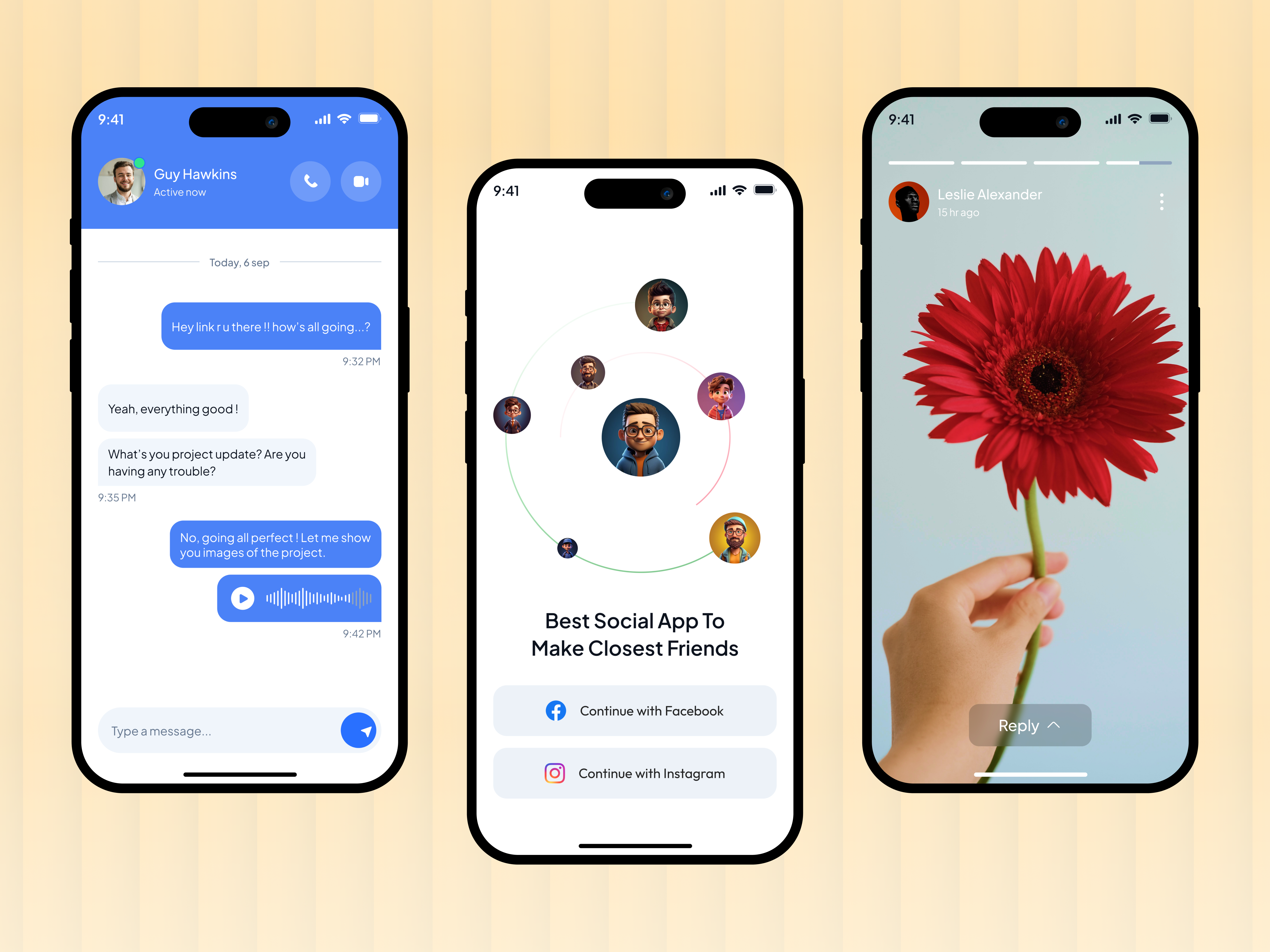 Messaging Mobile App Design chat chat app chat app design chat application chat apps chatting message app messaging messaging app messenger ui