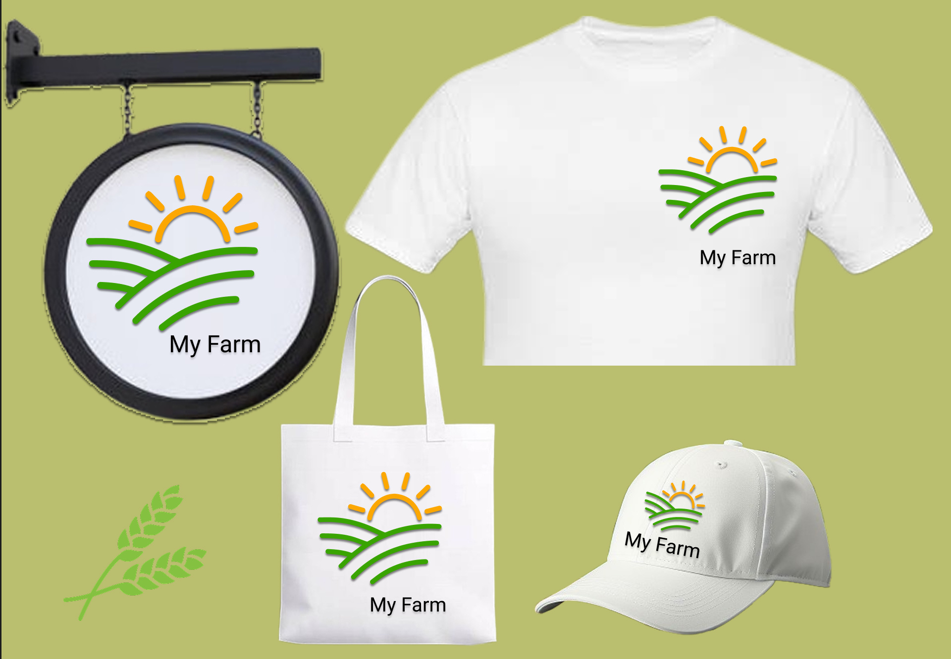 Example service media